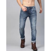 Roadster Men Blue Skinny Fit Mid-Rise Clean Look Stretchable Jeans