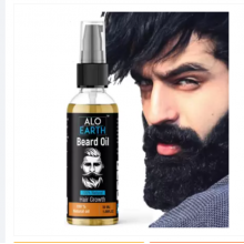 Aloearth 100% Natural Oil Used Pure Beard Growth Hair Oil (50 Ml)